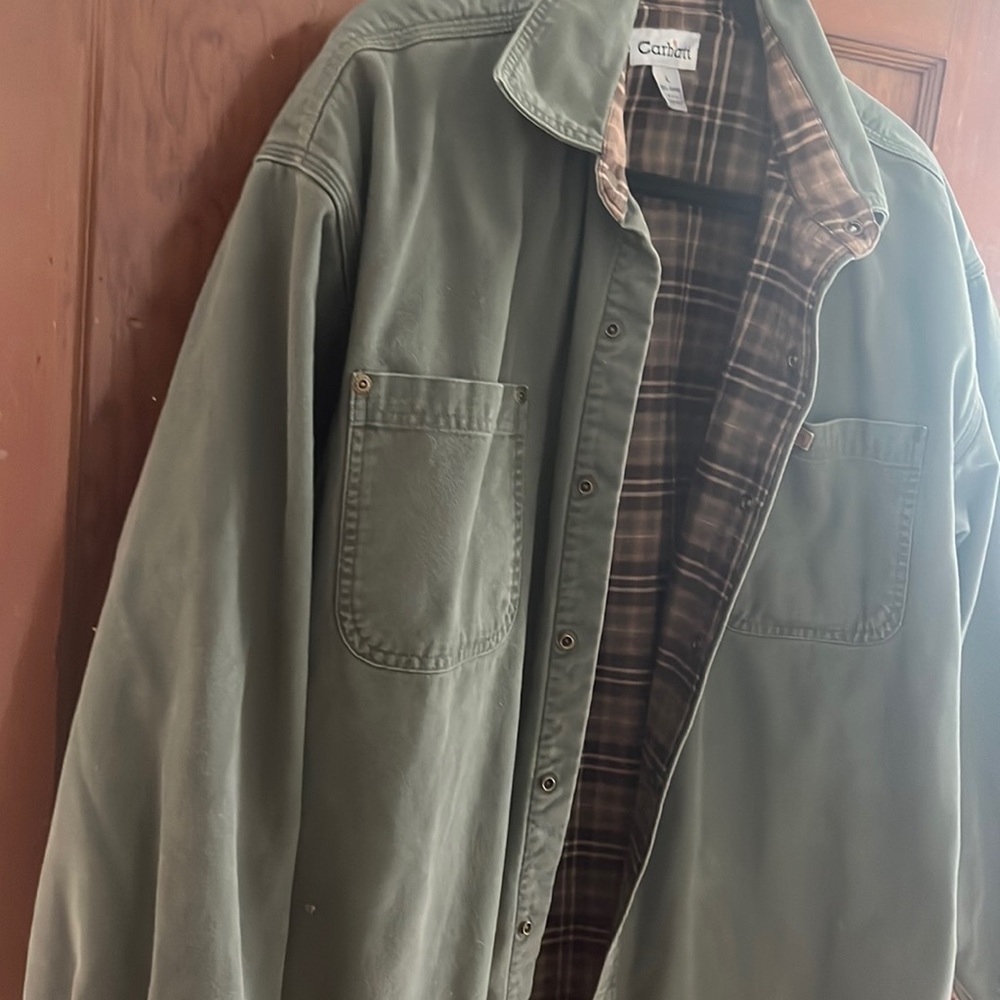 Carhartt Flannel-lined jacket
